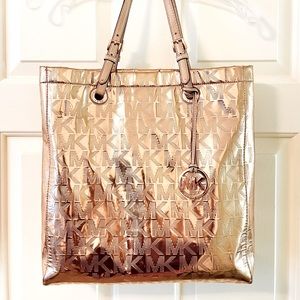 Michael Kors Tote in Rose Gold